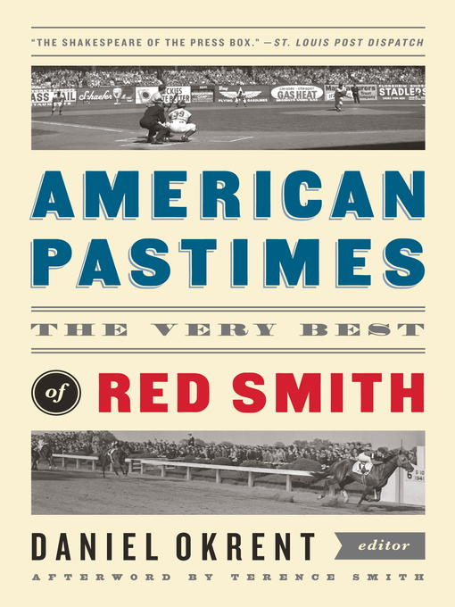 Title details for American Pastimes by Red Smith - Available